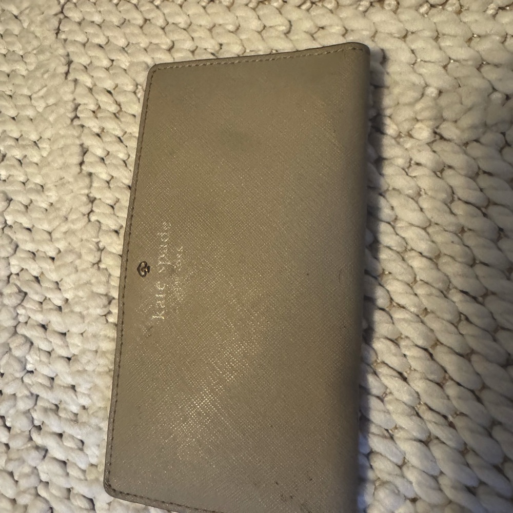 Grey taupe wallet